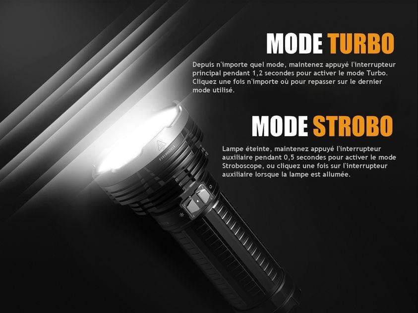 Fenix TK75 édition 2018 - 5100 Lumens - 850 mètres de portée Site Officiel FENIX® - Votre boutique en ligne Fenix®
