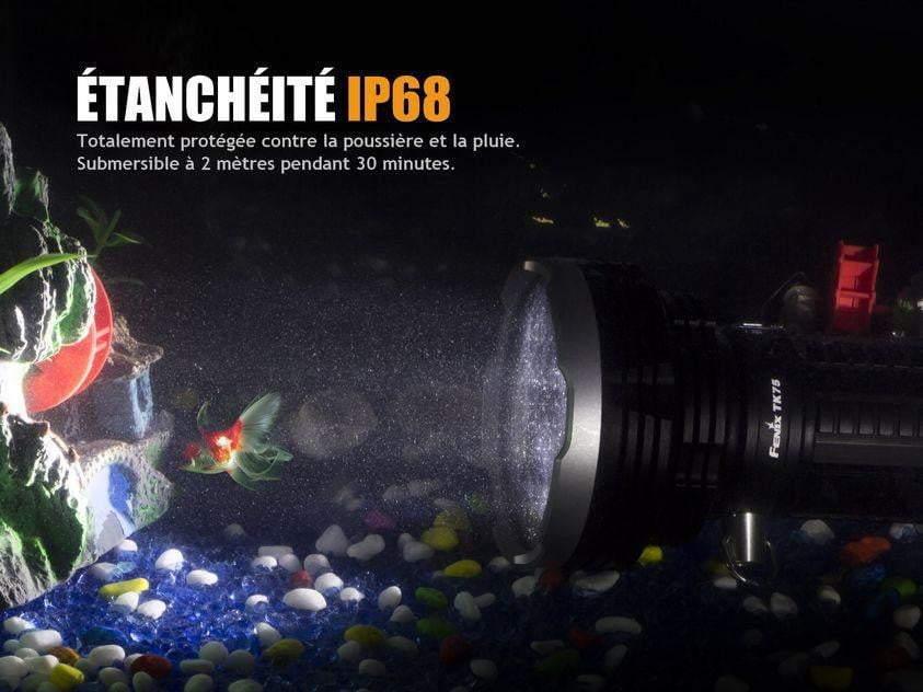 Fenix TK75 édition 2018 - 5100 Lumens - 850 mètres de portée Site Officiel FENIX® - Votre boutique en ligne Fenix®