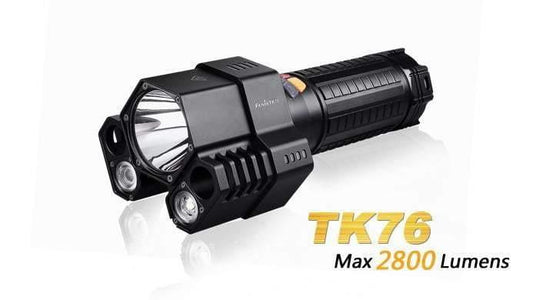 Fenix TK76 - 2800 LUMENS + 8 piles CR123A Site Officiel FENIX® - Votre boutique en ligne Fenix®