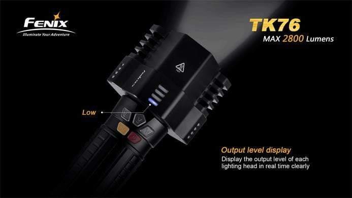 Fenix TK76 - 2800 LUMENS + 8 piles CR123A Site Officiel FENIX® - Votre boutique en ligne Fenix®