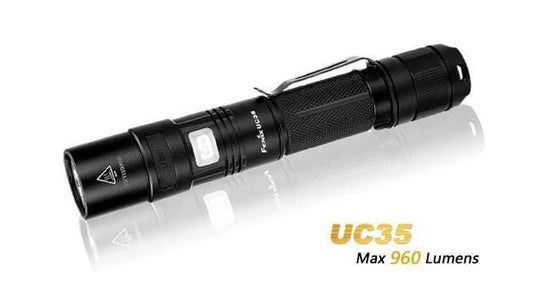 Fenix UC35 - 960Lumens - USB rechargeable Site Officiel FENIX® - Votre boutique en ligne Fenix®