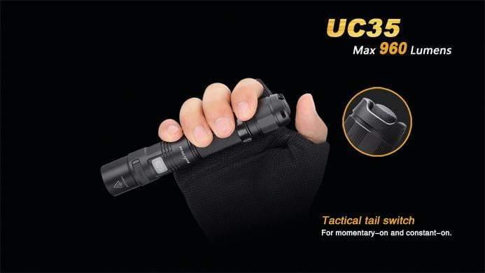 Fenix UC35 - 960Lumens - USB rechargeable Site Officiel FENIX® - Votre boutique en ligne Fenix®