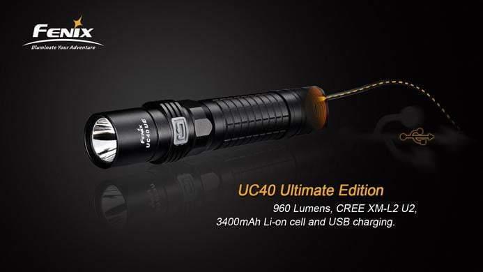 Fenix UC40 Ultimate Edition - 960Lumens - USB rechargeable Site Officiel FENIX® - Votre boutique en ligne Fenix®