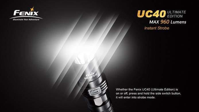 Fenix UC40 Ultimate Edition - 960Lumens - USB rechargeable Site Officiel FENIX® - Votre boutique en ligne Fenix®