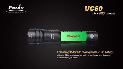 Fenix UC50 - 900 Lumens Site Officiel FENIX® - Votre boutique en ligne Fenix®