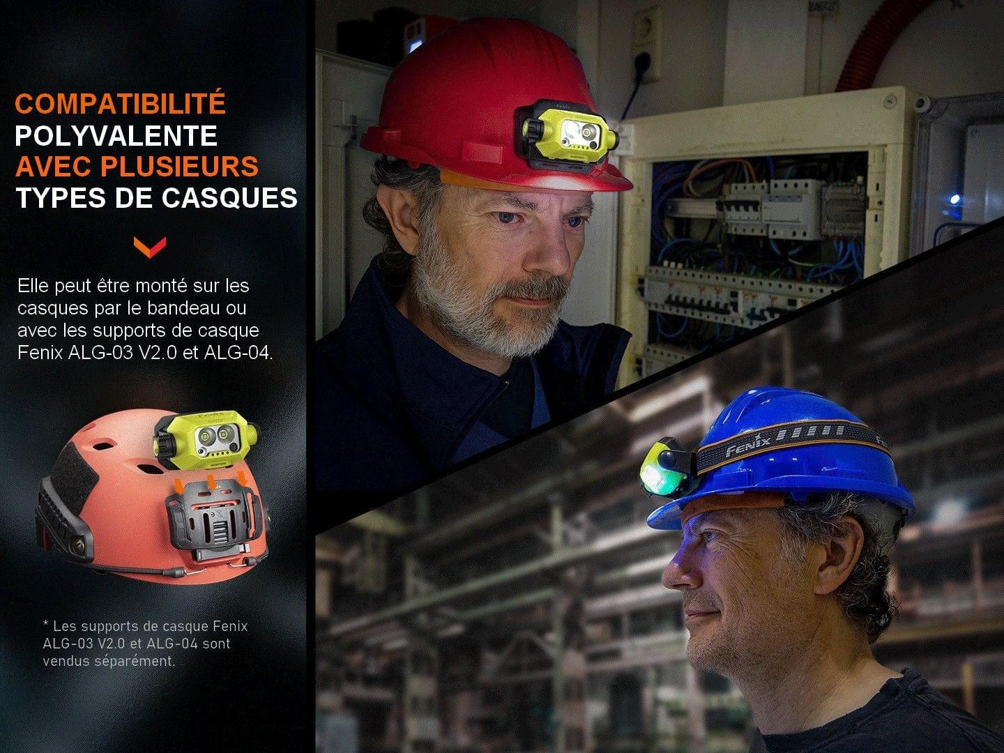 Fenix WH23R - Lampe frontale de travail - Max 600 Lumens Revendeur Officiel Lampes FENIX depuis 2008 | Votre Boutique en ligne FENIX®