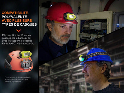 Fenix WH23R - Lampe frontale de travail - Max 600 Lumens Revendeur Officiel Lampes FENIX depuis 2008 | Votre Boutique en ligne FENIX®