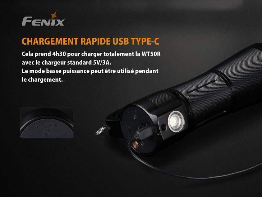 Fenix WT50R - Projecteur portatif à poignée - 3700 lumens Site Officiel FENIX® - Votre boutique en ligne Fenix®