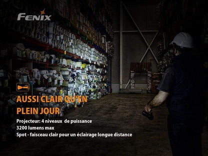 Fenix WT50R - Projecteur portatif à poignée - 3700 lumens - Revendeur Officiel Lampes FENIX depuis 2008 | Votre Boutique en ligne FENIX®