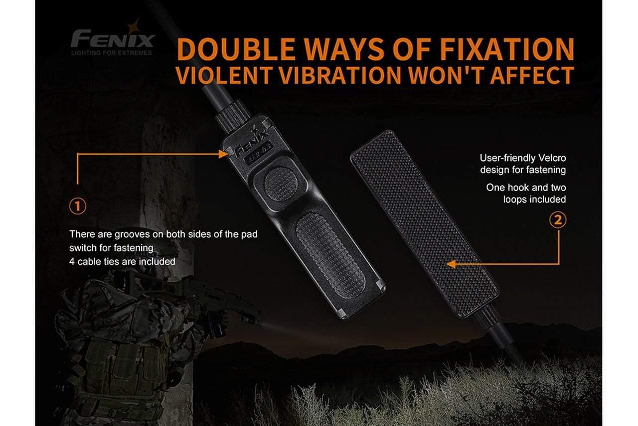 Interrupteur déporté AER 03 V2.0 - Fenix TK16, TK20R, TK25, TK25 Red, TK25 R&B, TK25 IR, TK32 Site Officiel FENIX® - Votre boutique en ligne Fenix®