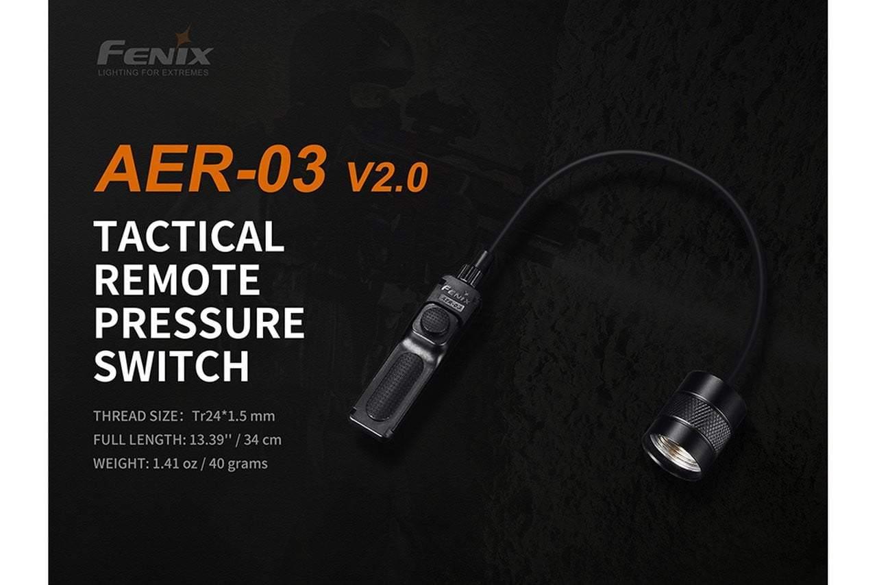 Interrupteur déporté AER 03 V2.0 - Fenix TK16, TK20R, TK25, TK25 Red, TK25 R&B, TK25 IR, TK32 Site Officiel FENIX® - Votre boutique en ligne Fenix®