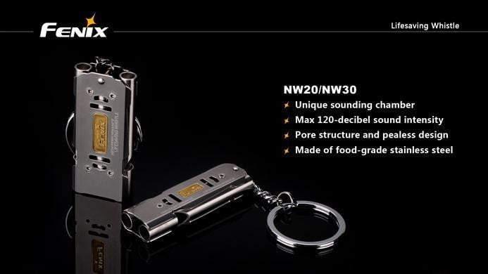 SIFFLET DE SURVIE Fenix NW20 Site Officiel FENIX® - Votre boutique en ligne Fenix®
