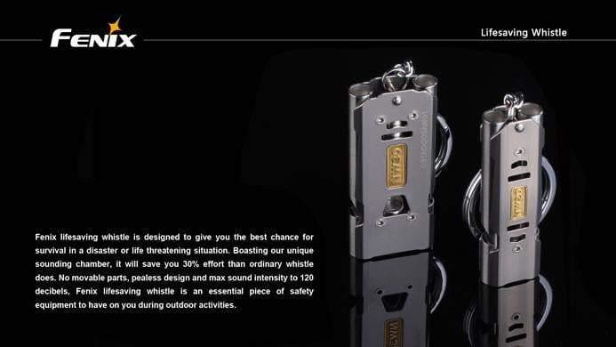 Sifflet de survie Fenix NW30 Site Officiel FENIX® - Votre boutique en ligne Fenix®