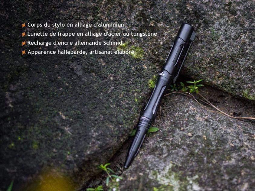 STYLO TACTIQUE FENIX HALBERD T5 - Noir Site Officiel FENIX® - Votre boutique en ligne Fenix®